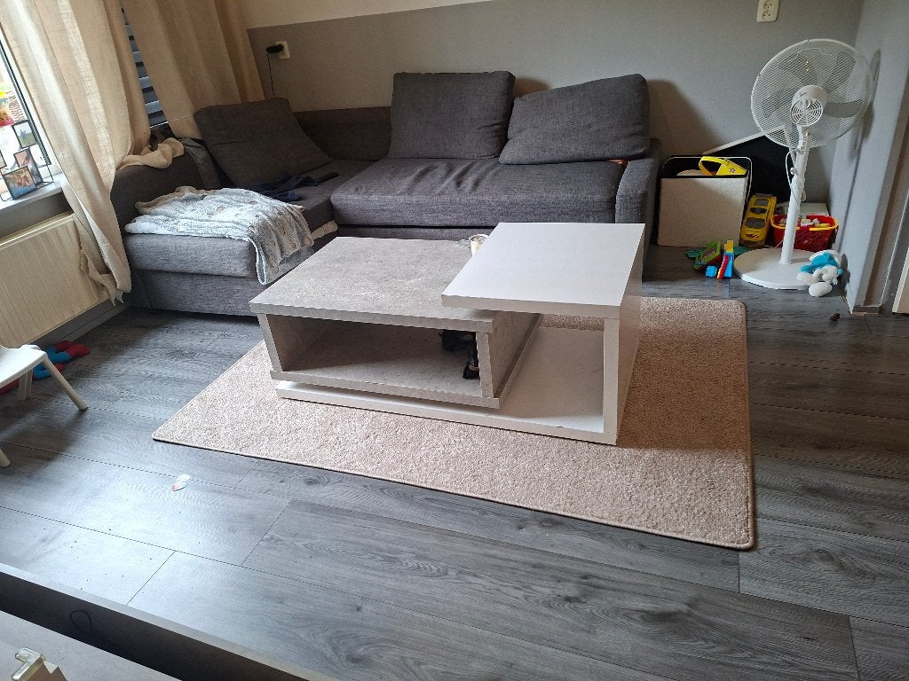 Salon tafel, Huis en Inrichting, Tafels | Salontafels, Ophalen, Gebruikt, 50 tot 100 cm, 50 tot 100 cm