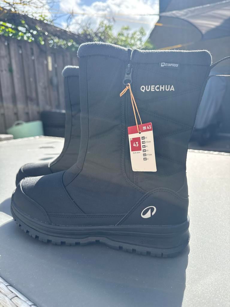 Quechua sneeuwschoenen waterdicht maat 43, Kleding | Heren, Schoenen, Ophalen of Verzenden, Nieuw, Zwart, Boots