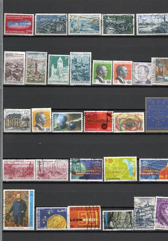 Luxemburg kavel 118, Verzenden, Luxemburg, Gestempeld