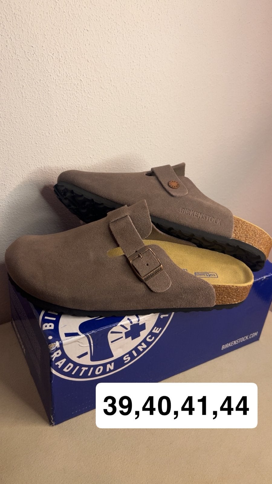 Birkenstock Boston, Ophalen of Verzenden, Zo goed als nieuw, Sandalen