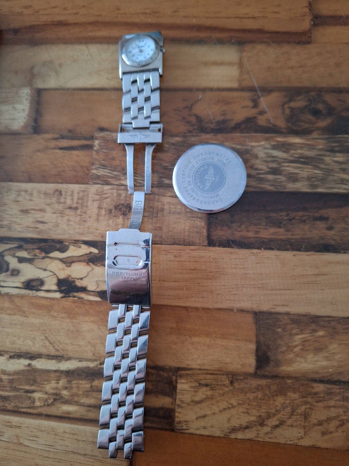 Breitling Crosswind UTC Module A70174 met stalen band, Ophalen of Verzenden