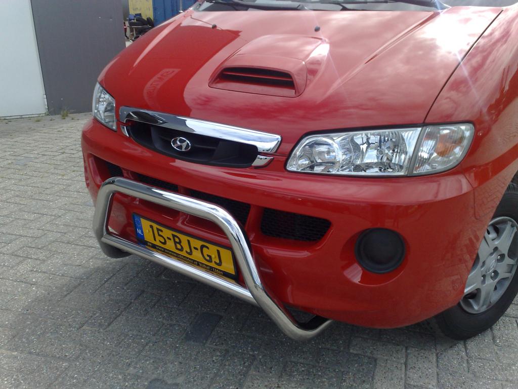 Hyundai H200 Pushbar zonder carterbescherming, Niet ingevuld, Niet ingevuld, Niet ingevuld