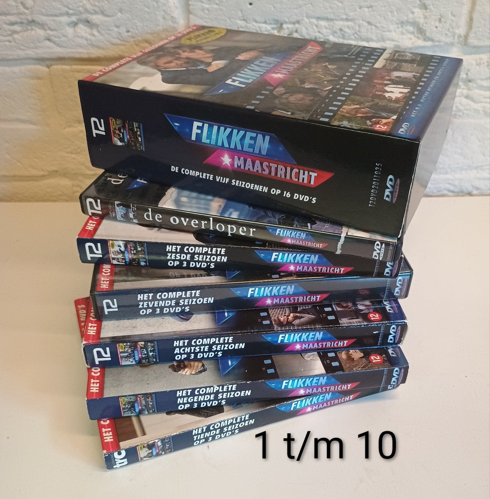Flikken Maastricht 1 t/m 10, Alle leeftijden, Ophalen of Verzenden, Zo goed als nieuw, Komedie