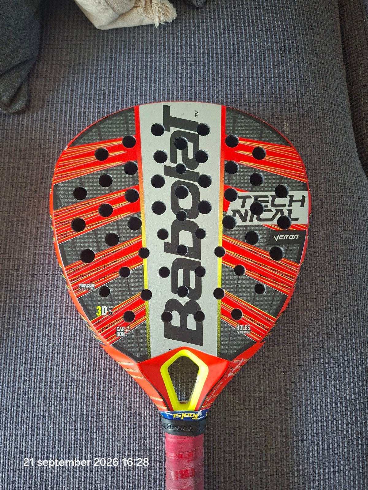 Babolat Technical Veron Padelracket - Gebruikt, Sport en Fitness, Ophalen of Verzenden, Gebruikt, Padelracket