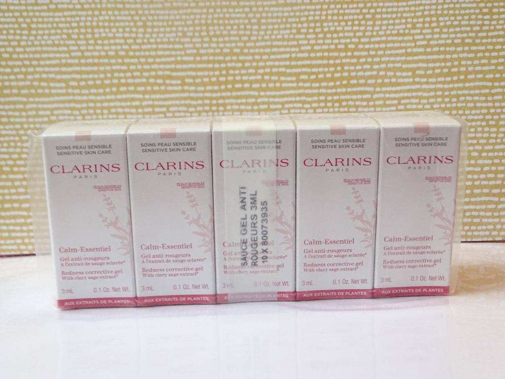 Clarins Calm-Essentiel Redness Corrective Gel 30ml (10 proef, Ophalen of Verzenden, Nieuw, Gehele gezicht, Verzorging