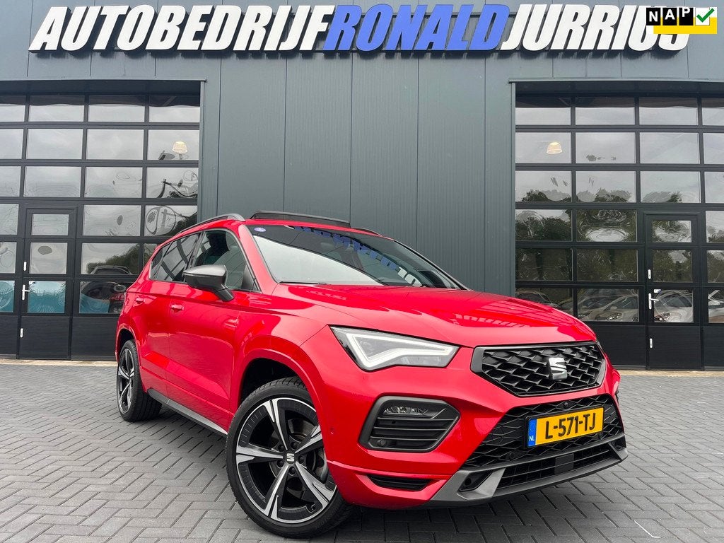 Seat Ateca 1.5 TSI FR Business Intense Automaat/150pk/360Cam, Auto's, Seat, Bedrijf, Te koop, Ateca, 360° camera, ABS, Achteruitrijcamera