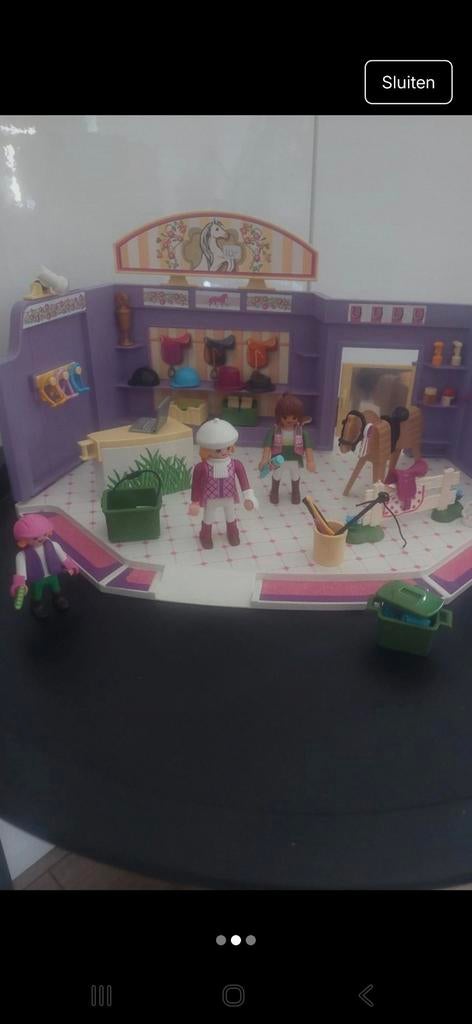 Playmobil Ruitershop, Ophalen of Verzenden, Toebehoren