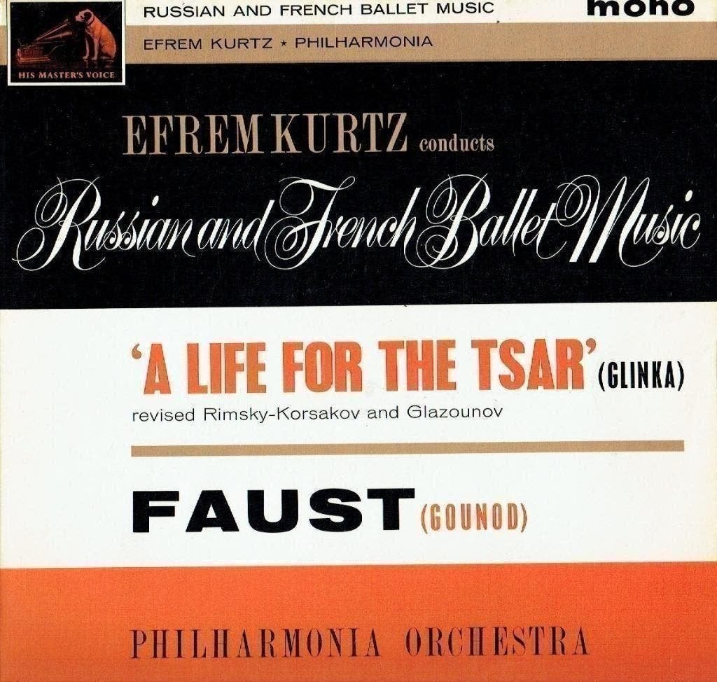 Efrem Kurtz – Russian And French Ballet Music, Kamermuziek, Ophalen of Verzenden, Zo goed als nieuw, 12 inch