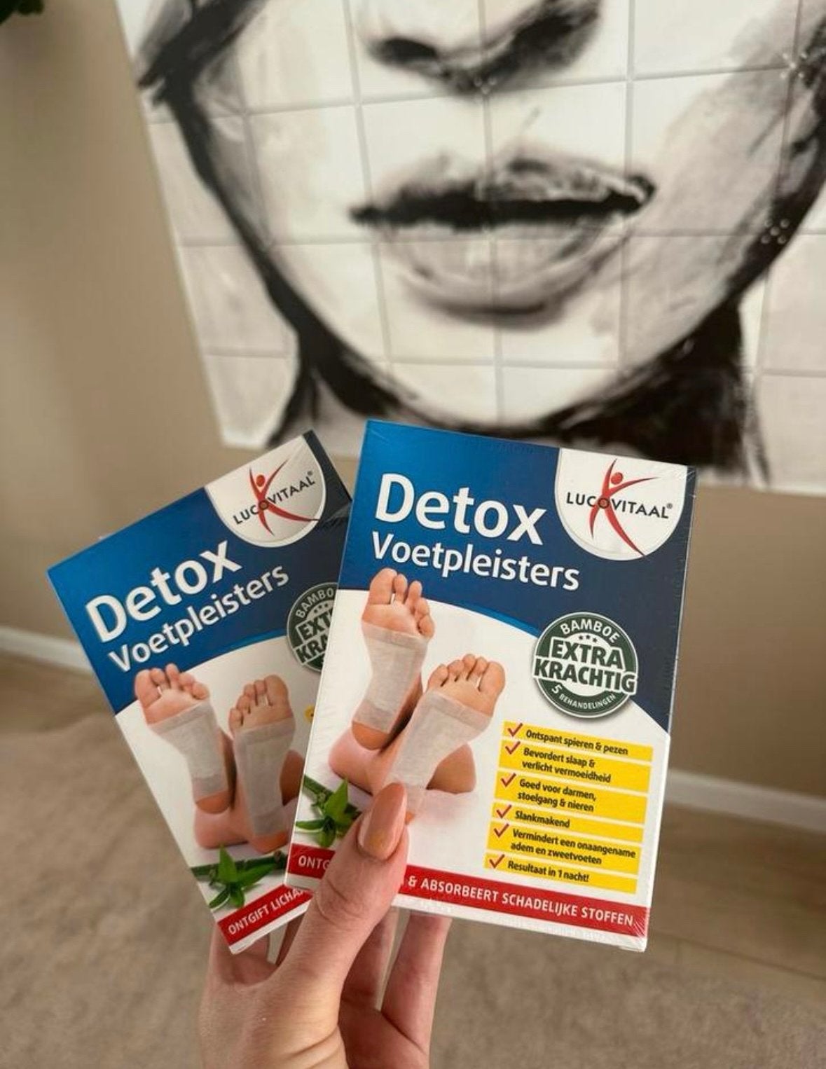 Lucovitaal Detox Voetpleisters, Ophalen of Verzenden, Nieuw, Lichaamsverzorging