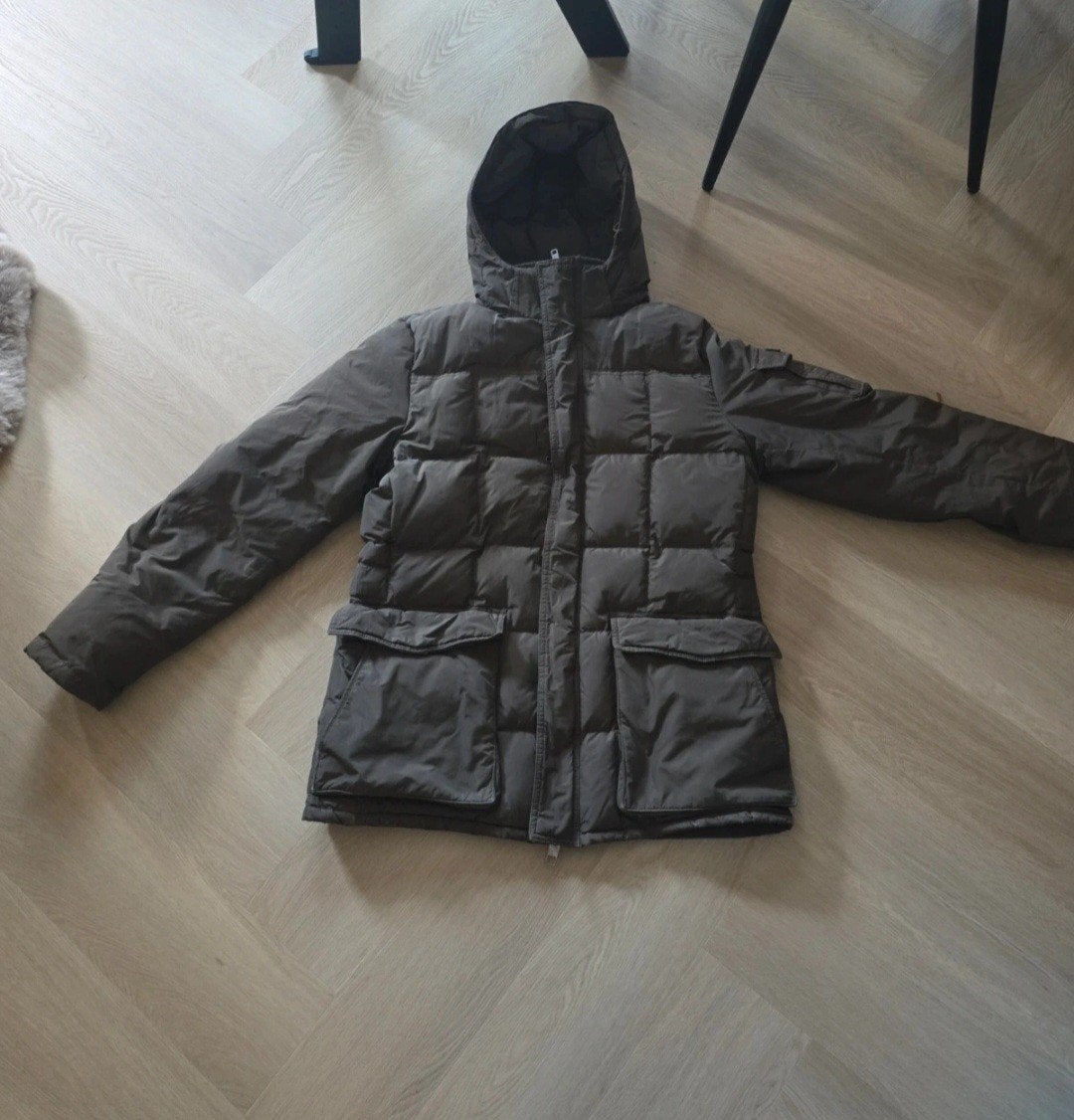 Woolrich John Rich & Bros Blizzard Jacket L, Kleding | Heren, Jassen | Winter, Gedragen, Maat 52/54 (L), Bruin, Ophalen of Verzenden