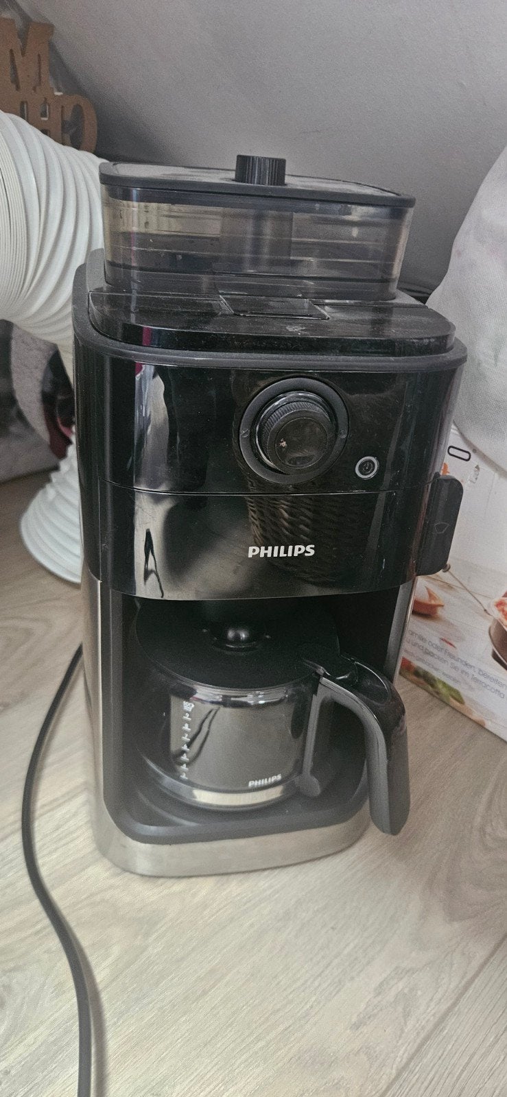 Philips Koffiezetapparaat met ingebouwde bonenmaler, Witgoed en Apparatuur, Koffiezetapparaten, Ophalen, Gebruikt, Koffiemachine