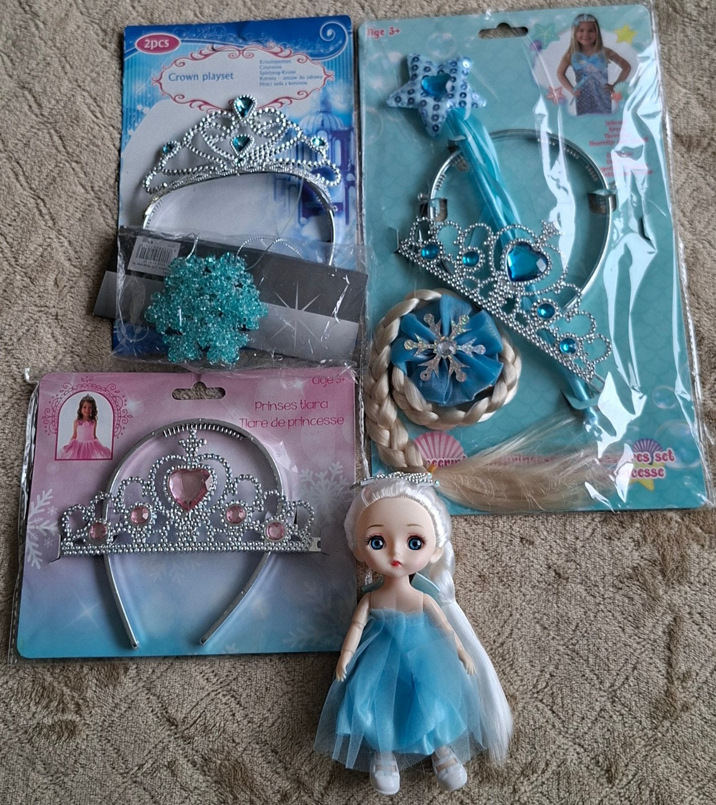 Frozen spullen, Sieraden, Tassen en Uiterlijk, Kindersieraden, Ophalen of Verzenden, Overige kleuren, Ring