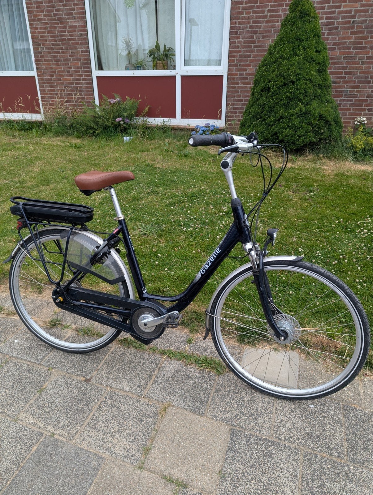 Gazelle Orange C7 ebike met krachtige middenmotor 8x shimano, Ophalen, Gazelle