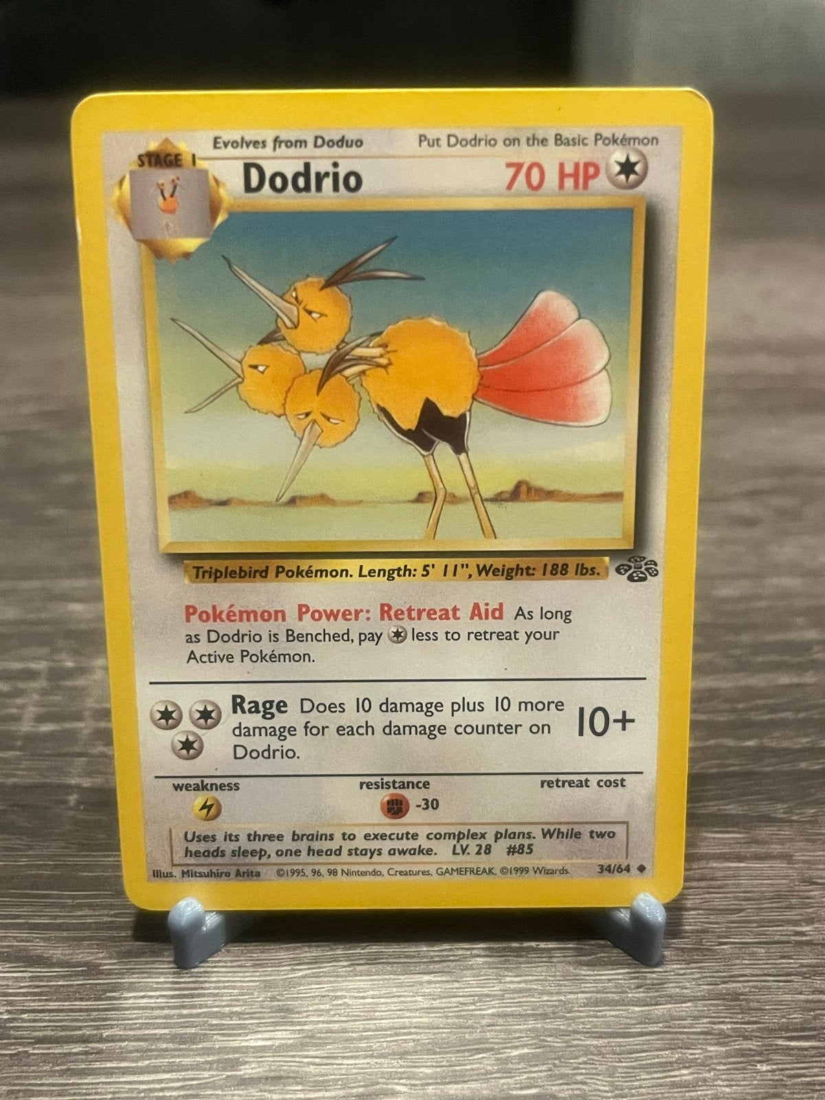 Dodrio (34/64) - Jungle - EX, Ophalen of Verzenden, Gebruikt, Losse kaart