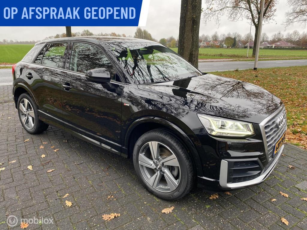 Audi Q2 1.4 TFSI S-tronic I S-Line I CarPlay I LED I Virtual, Auto's, Audi, Stof, 4 cilinders, Zwart, 19 km/l