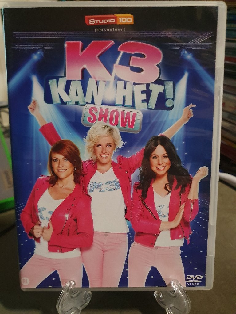 K3 kan het show DVD, Alle leeftijden, Ophalen, Zo goed als nieuw