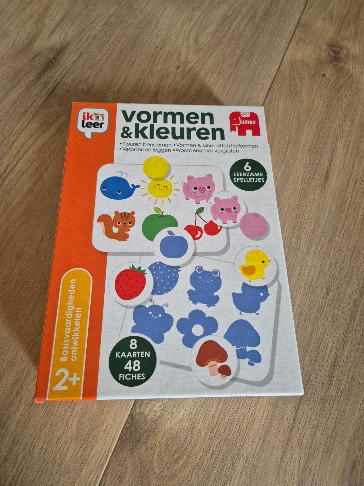 Jumbo Ik Leer: Vormen & Kleuren, Ophalen of Verzenden, Zo goed als nieuw, Puzzelen