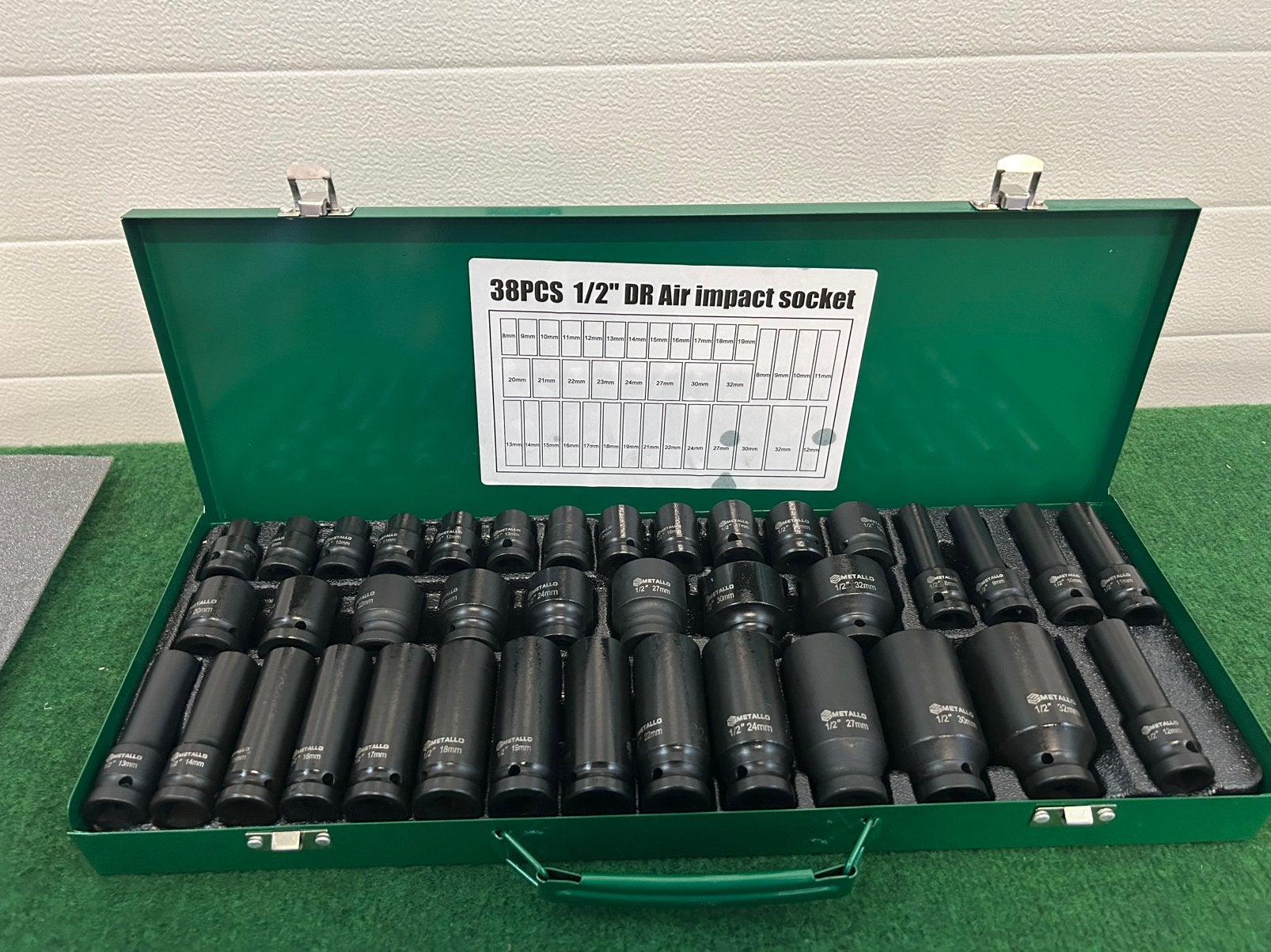 Nieuwe Metallo 38 delige krachtdoppen set, Ophalen, Nieuw, Metallo, Afspraakpunt.nl