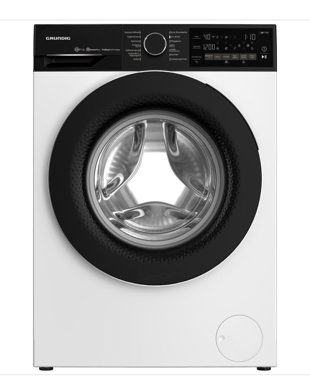 Grundig Wasmachine Edition 75 WM – 9 kg – 1400 toeren, Ophalen, 1200 tot 1600 toeren, Energieklasse A of zuiniger, 8 tot 10 kg