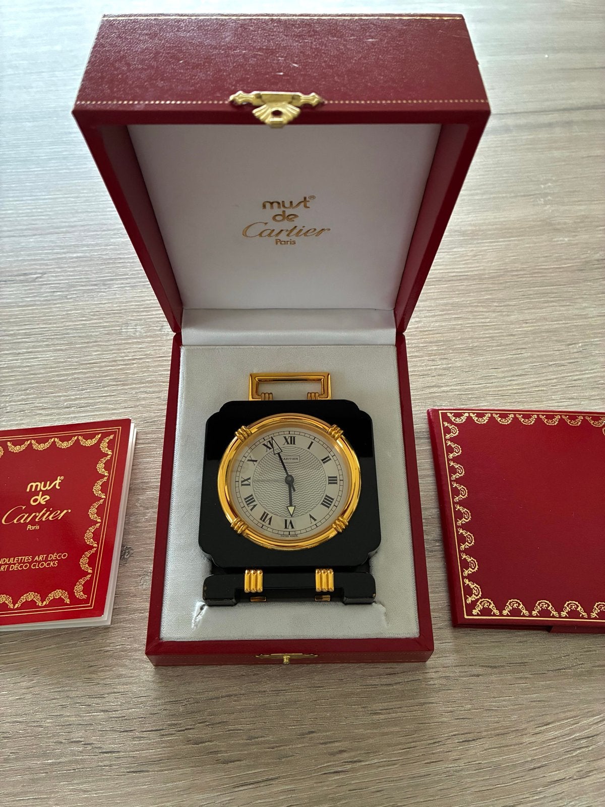 Must de Cartier Collectie: Klok, Horloge & Balpen, Ophalen of Verzenden, Zo goed als nieuw, Overige merken