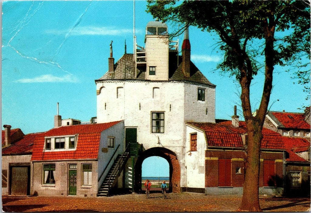 Harderwijk - 8 oude ansichtkaarten Vischpoort, Verzenden, 1960 tot 1980, Gelopen, Gelderland