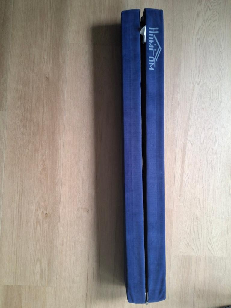 Opvouwbare turnbalk - Homecom, Ophalen, Zo goed als nieuw, Blauw, Materiaal
