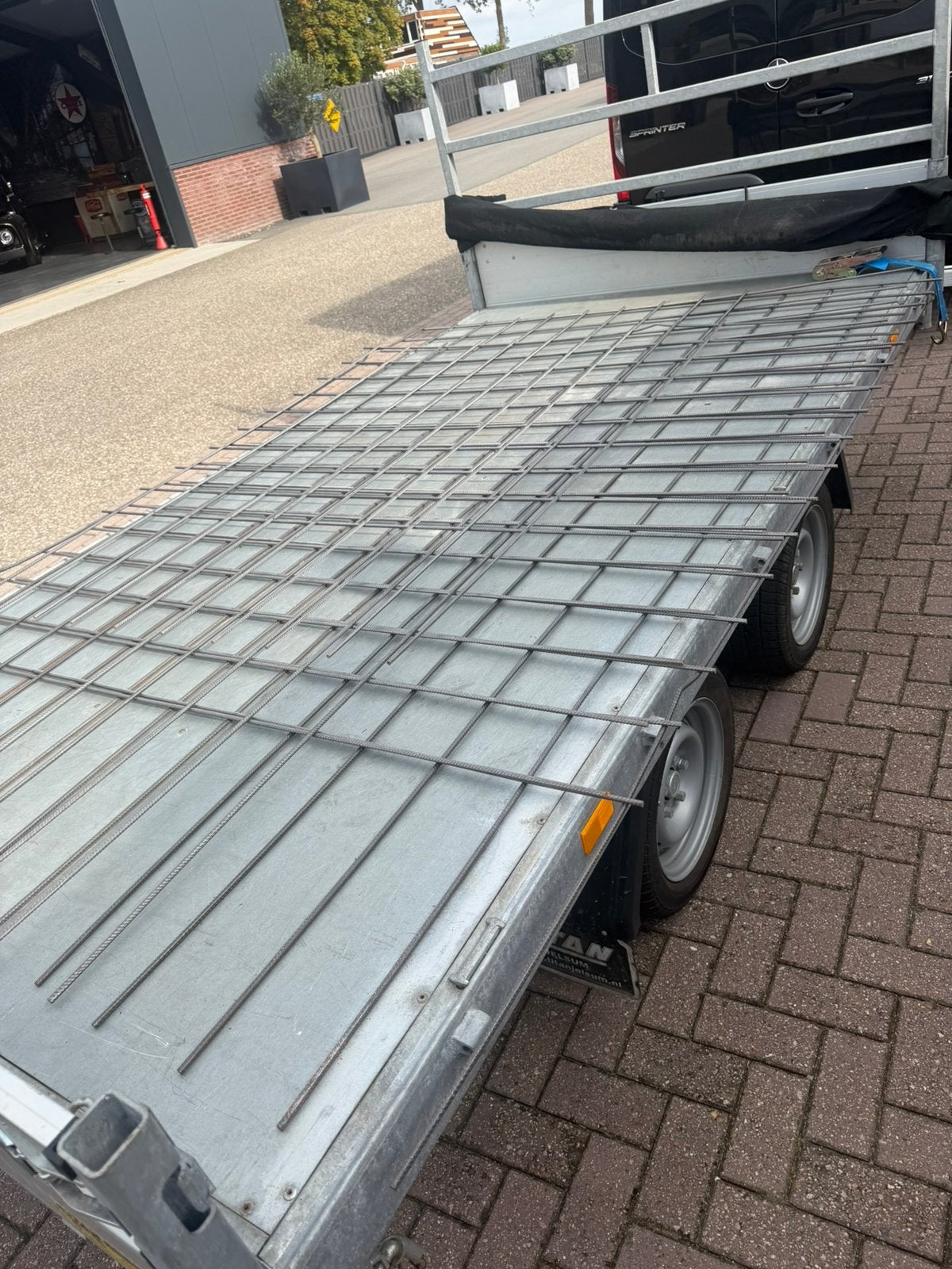 Betonstaalmatten, Ophalen, Nieuw, IJzer