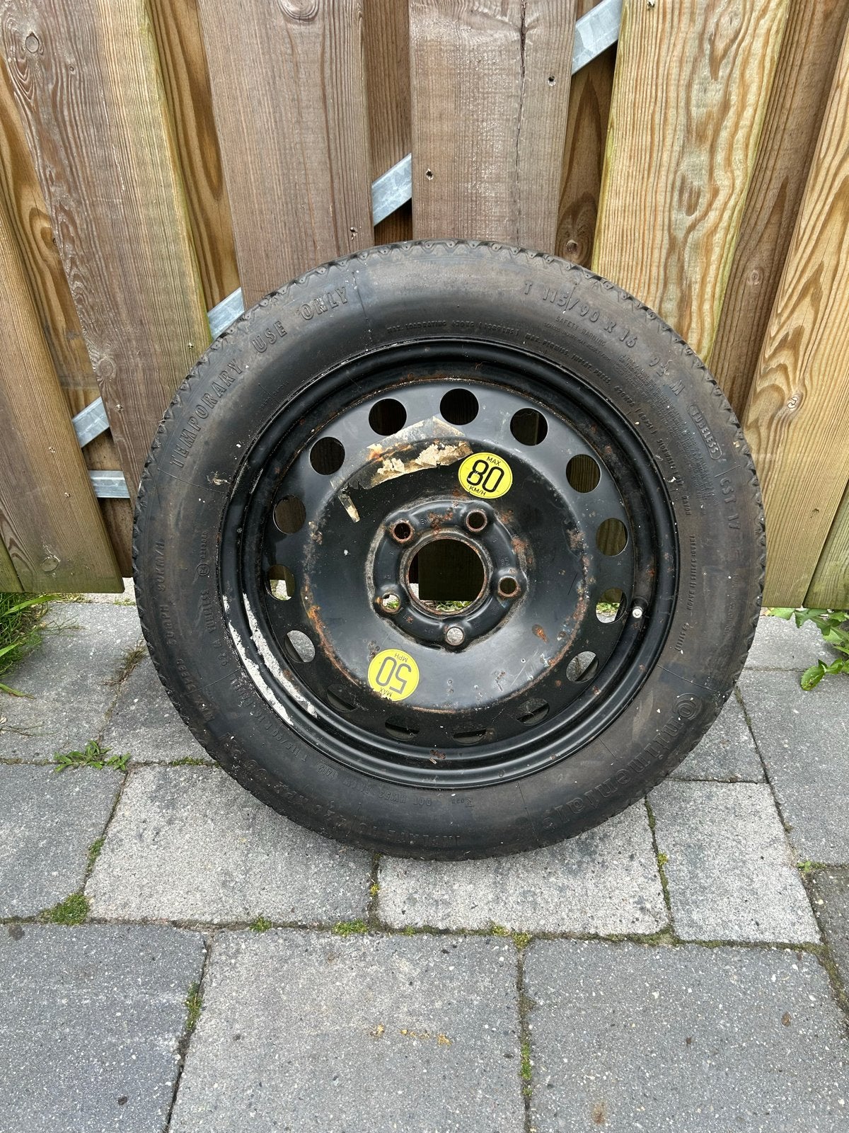 BMW Thuiskomer 16 inch continental, Ophalen, Gebruikt