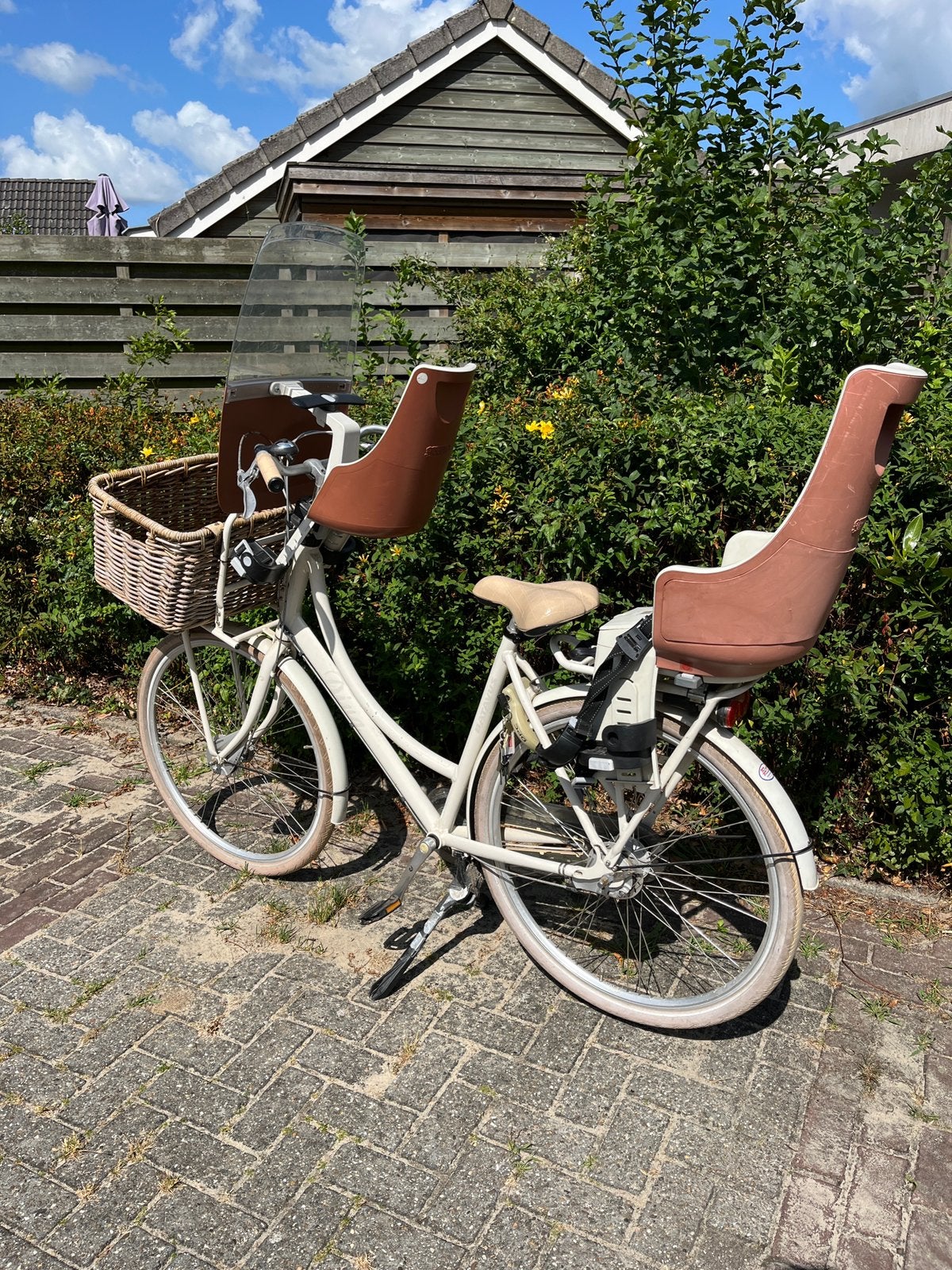 Te koop Batavus Diva, Ophalen, 2 zitjes, Batavus, Mandje