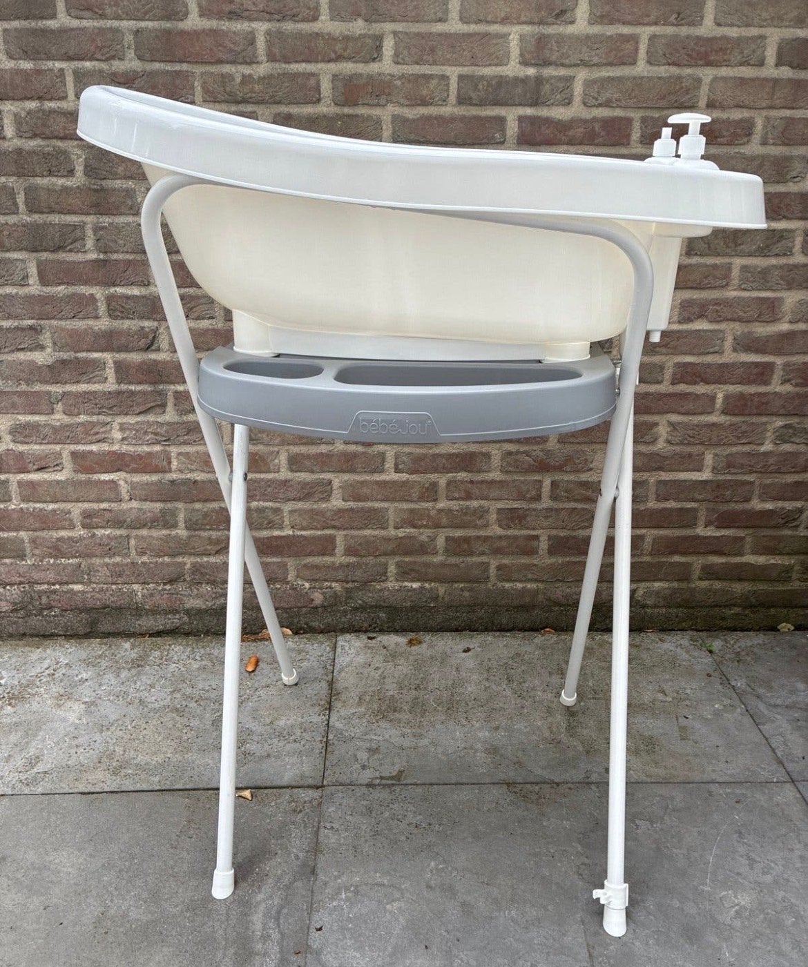 Bébé-jou babybadje met standaard en accessoires, Kinderen en Baby's, Badjes en Verzorging, Ophalen, Zo goed als nieuw, Badje, Bébé-jou