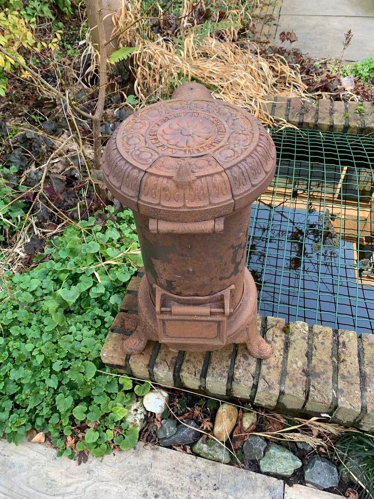 Godin Houtkachel - Rustieke Warmte voor Uw Huis en Terras, Ophalen, Gebruikt, Houtkachel, Vrijstaand