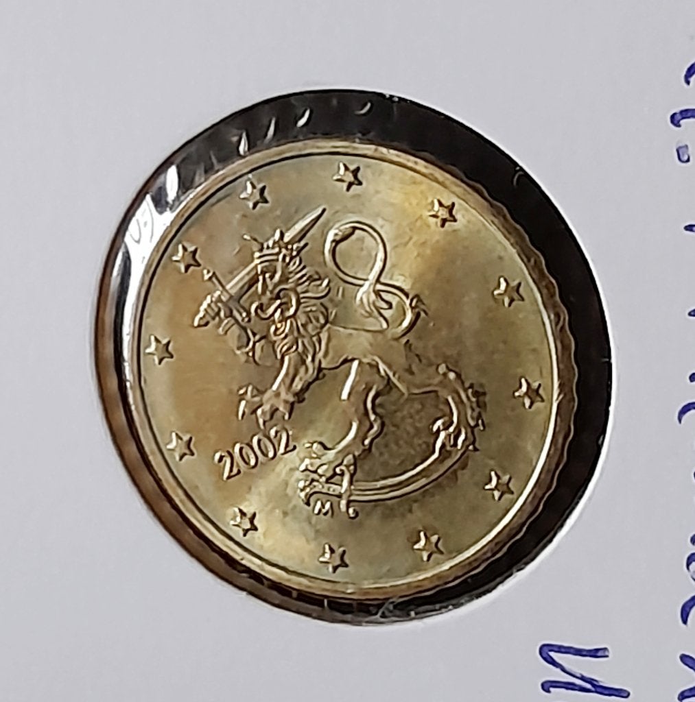 Finland 50 cent 2002 UNC, Postzegels en Munten, Munten | Europa | Euromunten, Ophalen of Verzenden, Finland, 50 cent, Losse munt