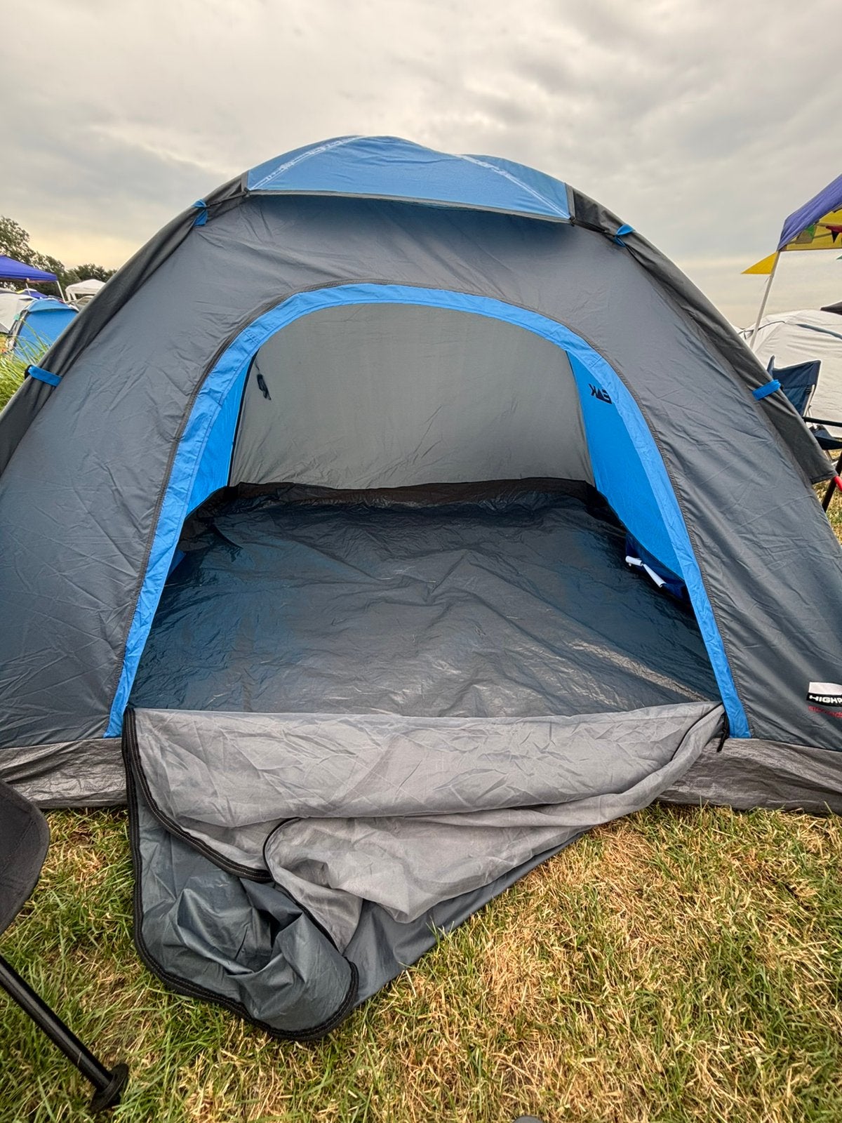 High peak tent 3 personen, Caravans en Kamperen, Tenten, Ophalen, Zo goed als nieuw