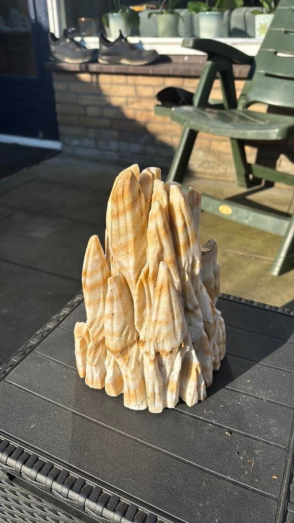 Marmer aquarium  pilaar  20 cm hoog !!, Dieren en Toebehoren, Vissen | Aquaria en Toebehoren, Ophalen of Verzenden, Nieuw, Plant(en), Steen of Hout