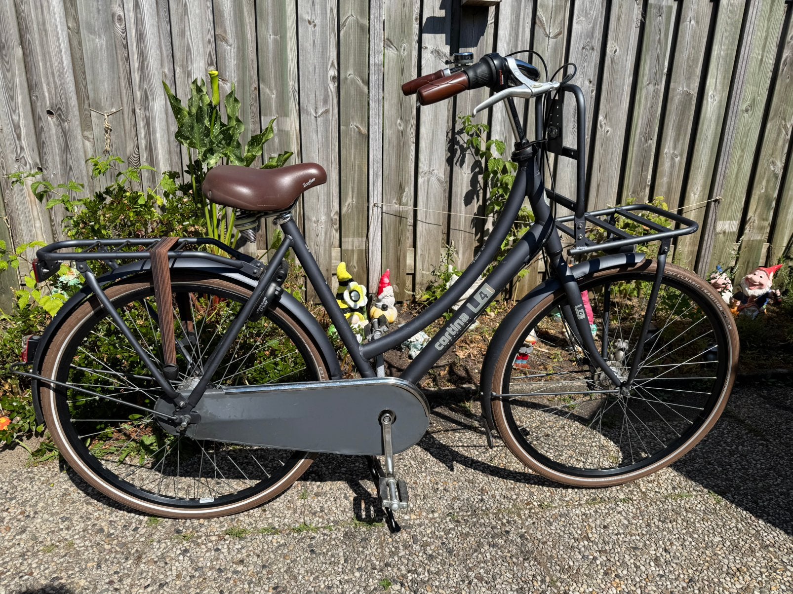 Mooie Cortina U4 transportfiets 28 inch, Ophalen, Versnellingen, 56 cm of meer, Zo goed als nieuw