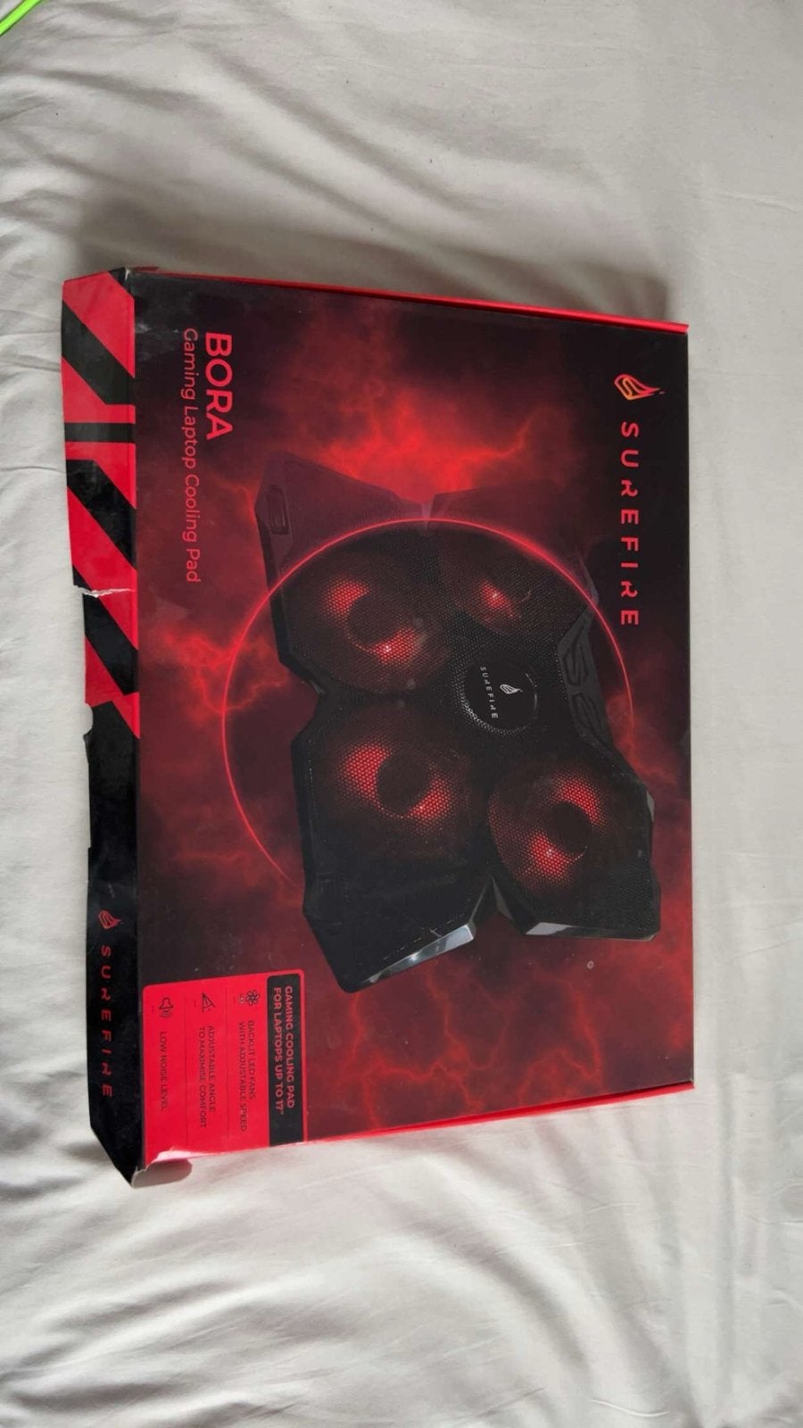 Gaming laptop cooler, Computers en Software, Ophalen of Verzenden, Zo goed als nieuw, Luchtkoeling