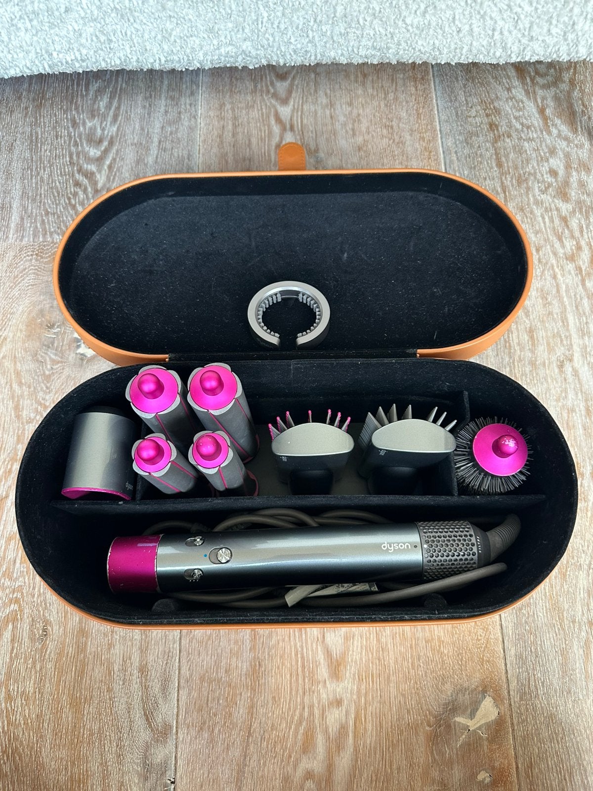 Dyson Airwrap Complete - met alle opzetstukken + doos, Ophalen of Verzenden, Gebruikt, Haarverzorging