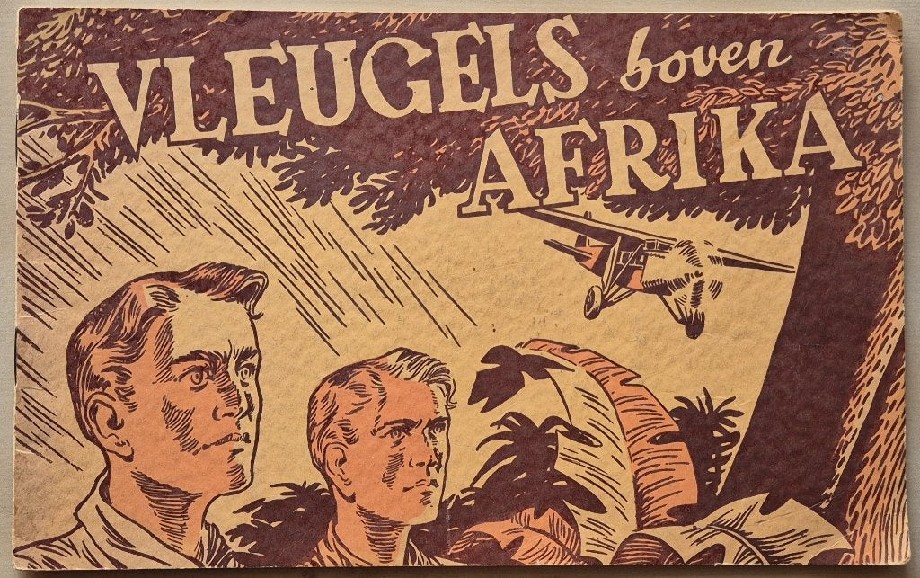 Vleugels boven Afrika | Zendelingen strip | Toonder Studio's, Gelezen, Eén stripboek, Ophalen of Verzenden, Marten Toonder studios