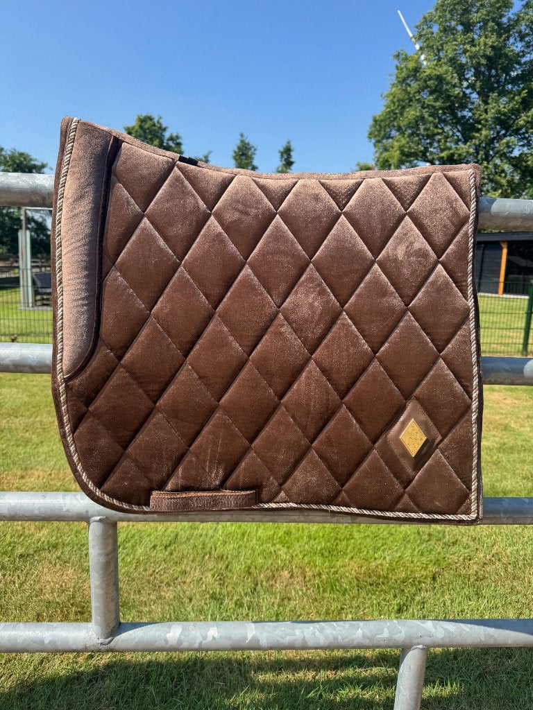 Mrs Ros dressuurdekje Full, Dieren en Toebehoren, Full (L), Fluweel, Dressuurdekje, Ophalen of Verzenden