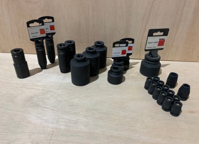 RODAC Krachtdoppen Slagdoppen Set Diverse Maten, Nieuw, Ophalen of Verzenden, Rodac, Rodac