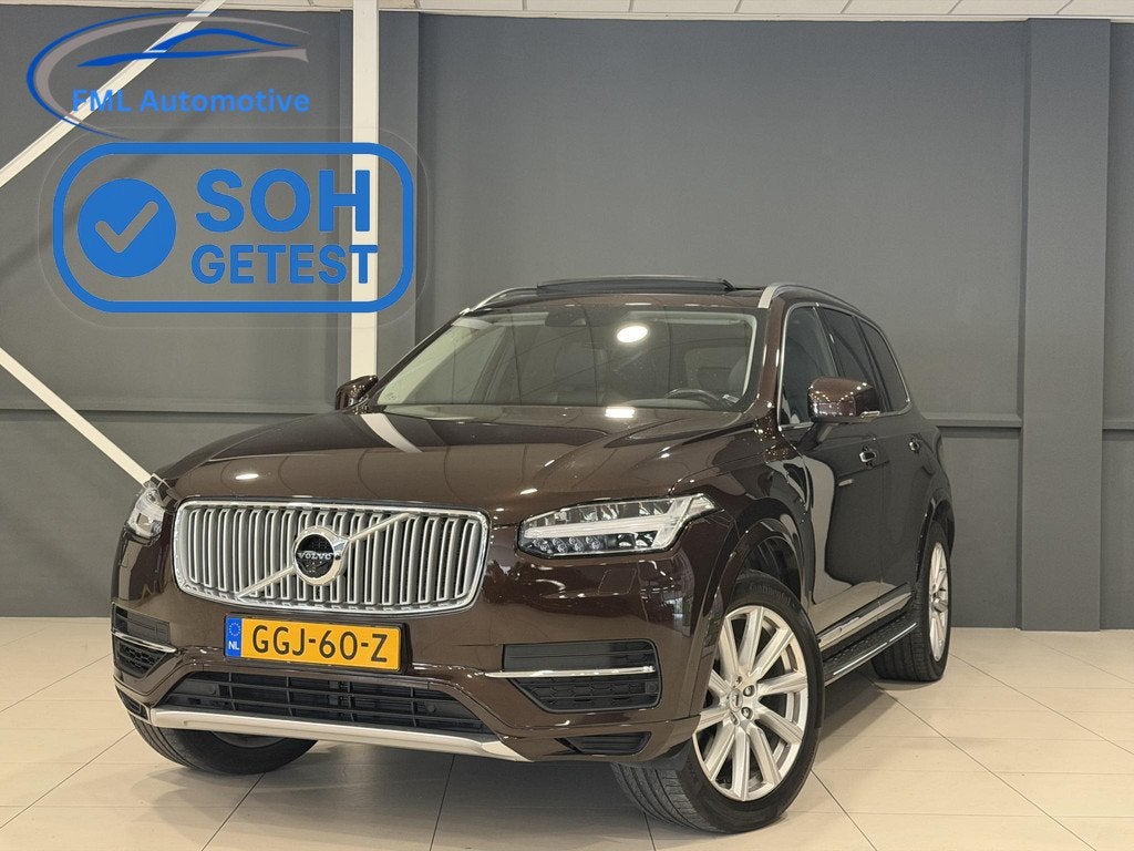 Volvo XC90 2.0 T8 Twin Engine AWD Inscription | Panorama dak, Auto's, Gebruikt, 320 pk, 7 stoelen, Vierwielaandrijving