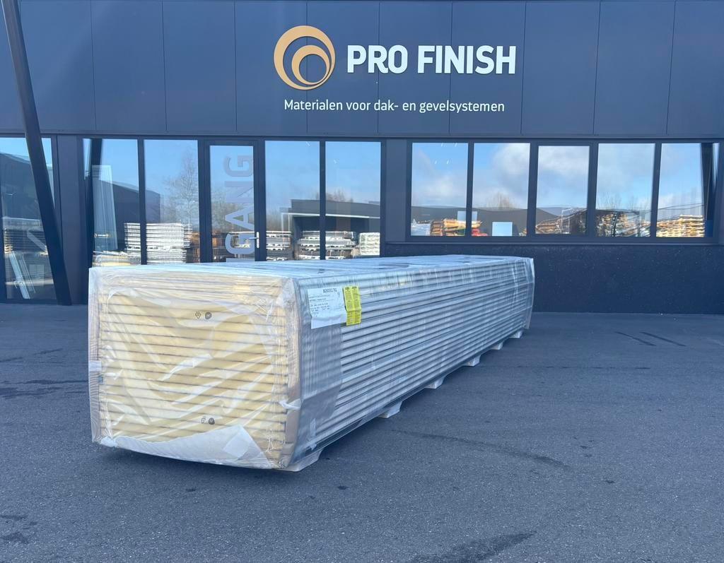 Sandwichpanelen wandpanelen 40mm wit/wit geisoleerde platen, Doe-het-zelf en Verbouw, Ophalen of Verzenden, Nieuw