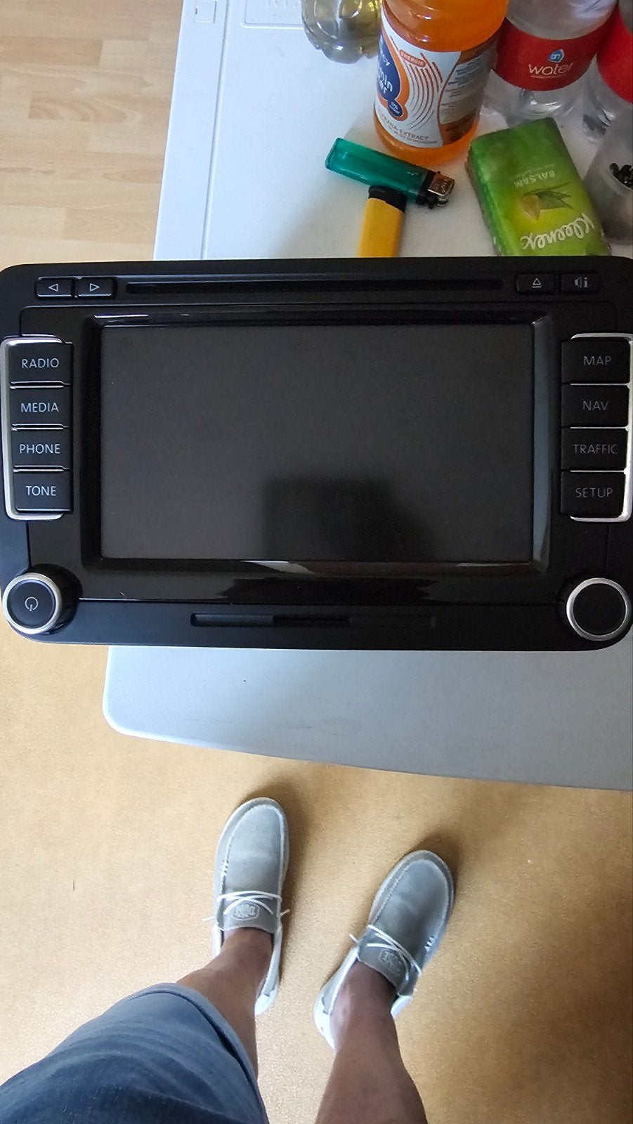Volkswagen RCD510 Navigatie - Radio defect, Ophalen of Verzenden, Gebruikt