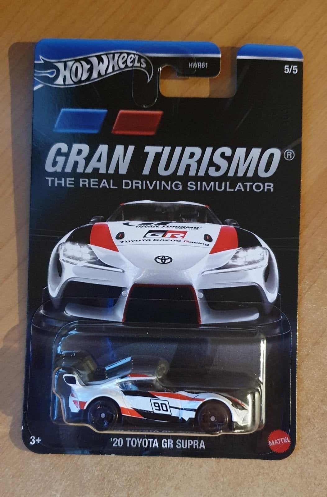 Hot Wheels Gran Turismo '20 Toyota GR Supra 5/5, Ophalen of Verzenden, Nieuw, Auto