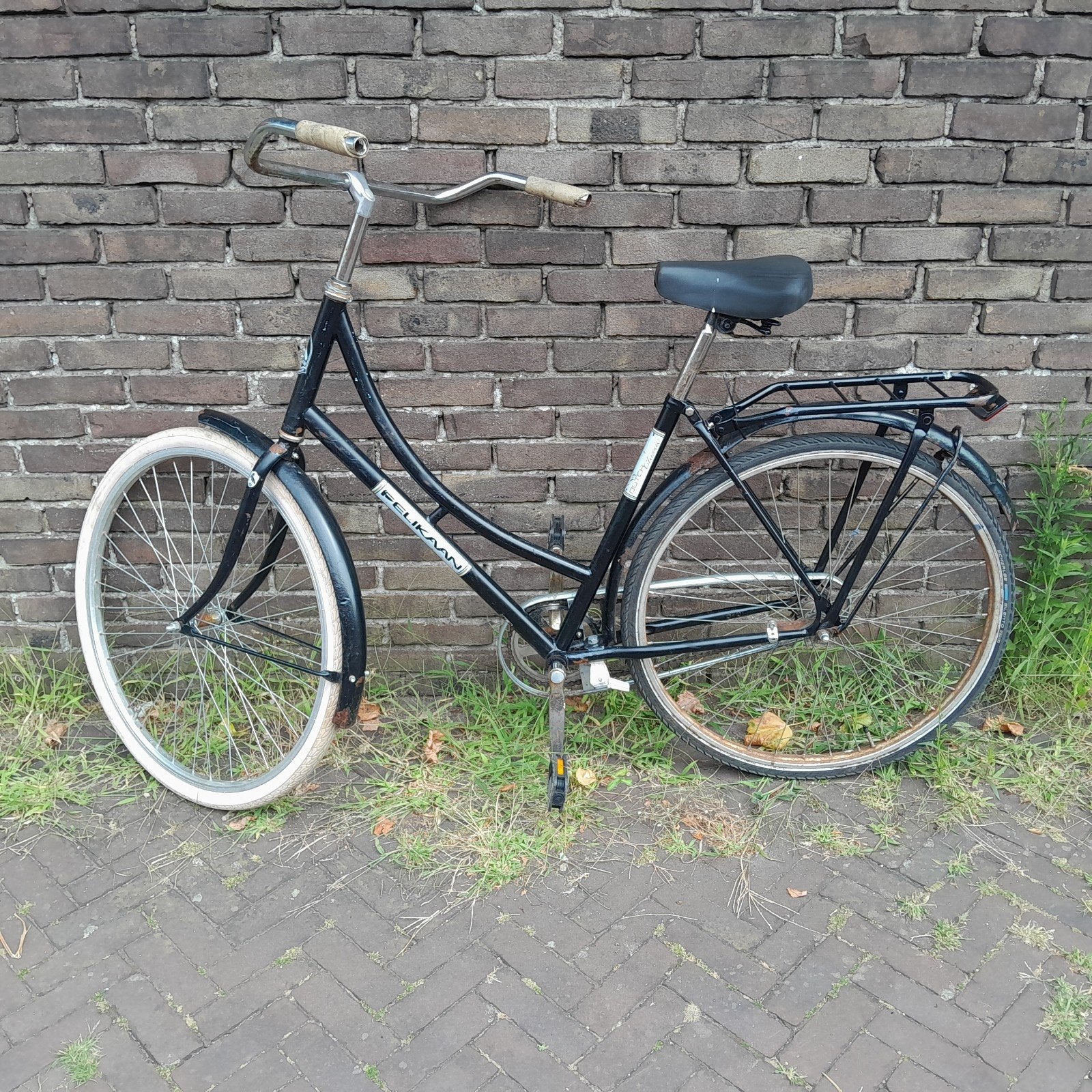 Te koop : Omafiets,merk Pelikaan, 53 tot 56 cm, Ophalen of Verzenden, Gebruikt, Terugtraprem