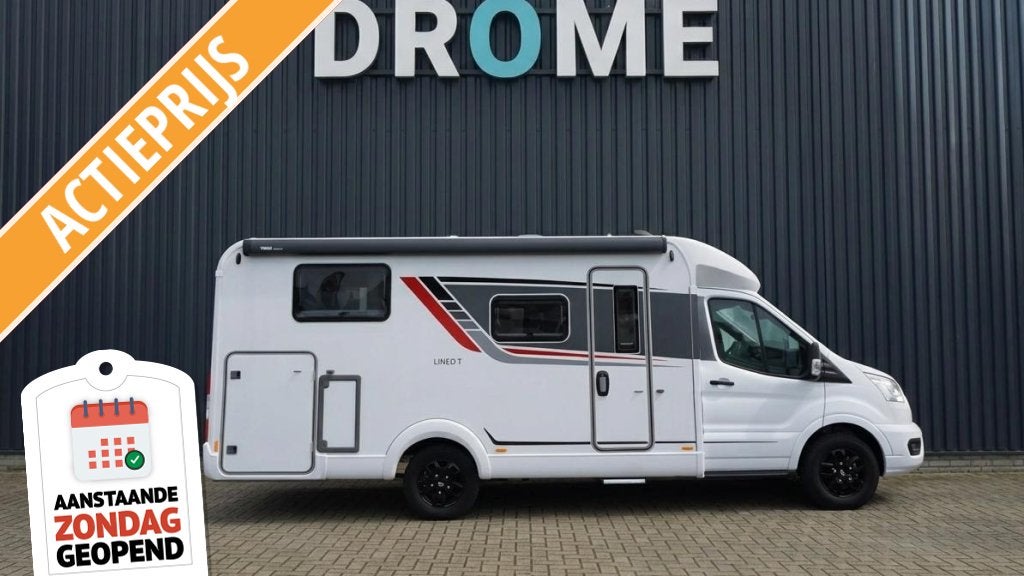 Bürstner Lineo T 690 G Active | Automaat | Actie, Caravans en Kamperen, Automaat, Ringverwarming, Verwarmde buitenspiegels, Boiler