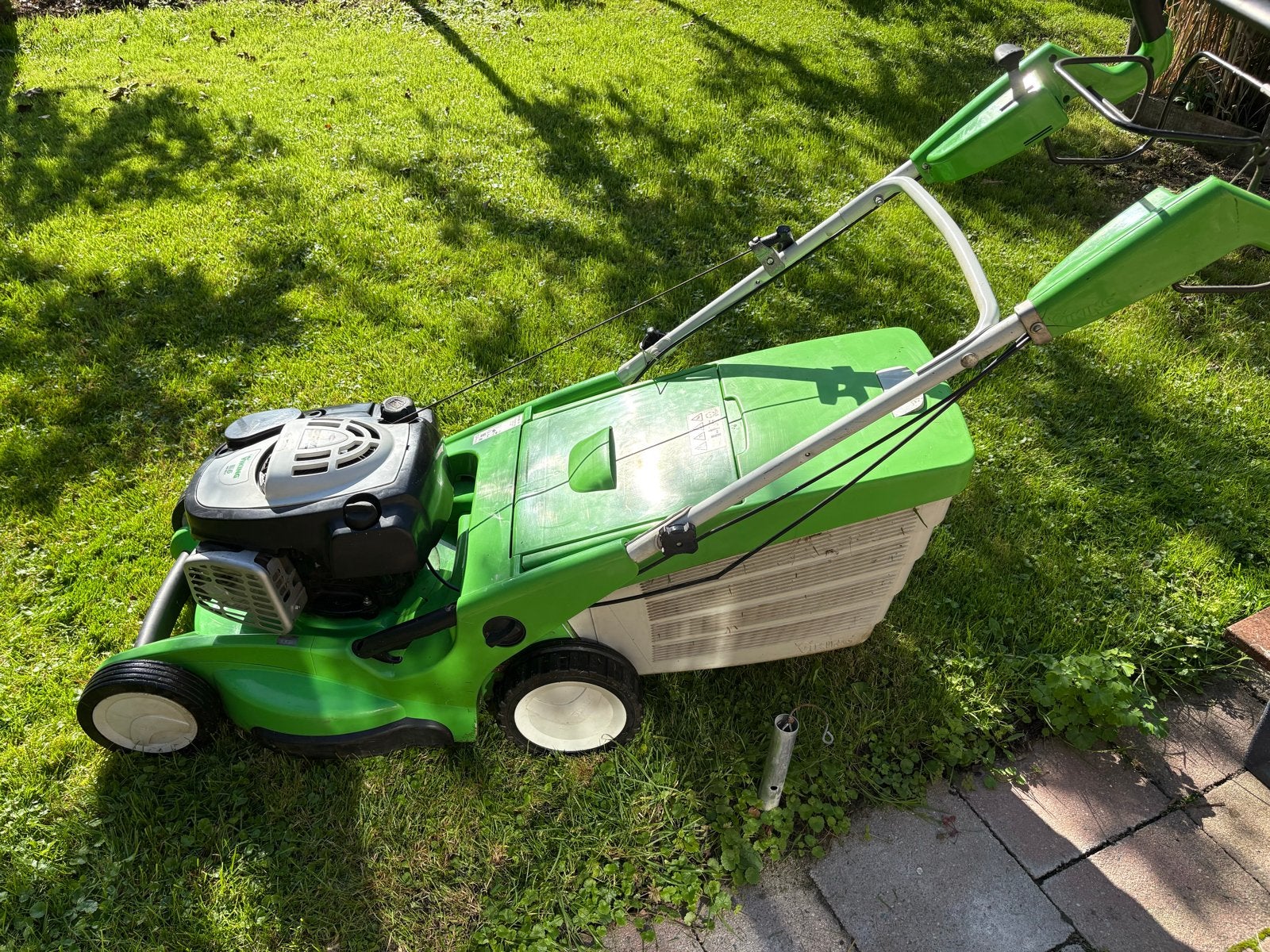 Viking MB 655.1 V Benzine Grasmaaier met Opvangbak, Cirkelmaaier, Gebruikt, Ophalen of Verzenden, Opvangbak