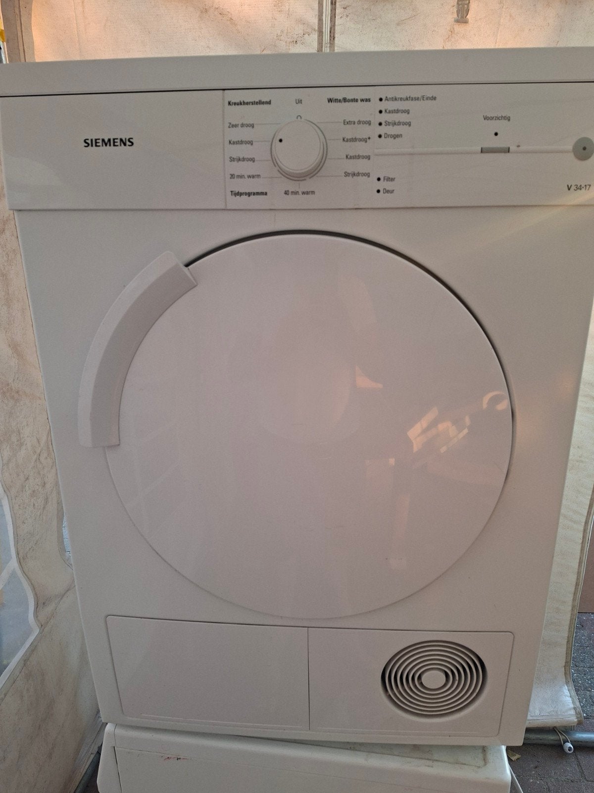 Siemens WT34V170NL Droger - Condensdroger, Ophalen of Verzenden