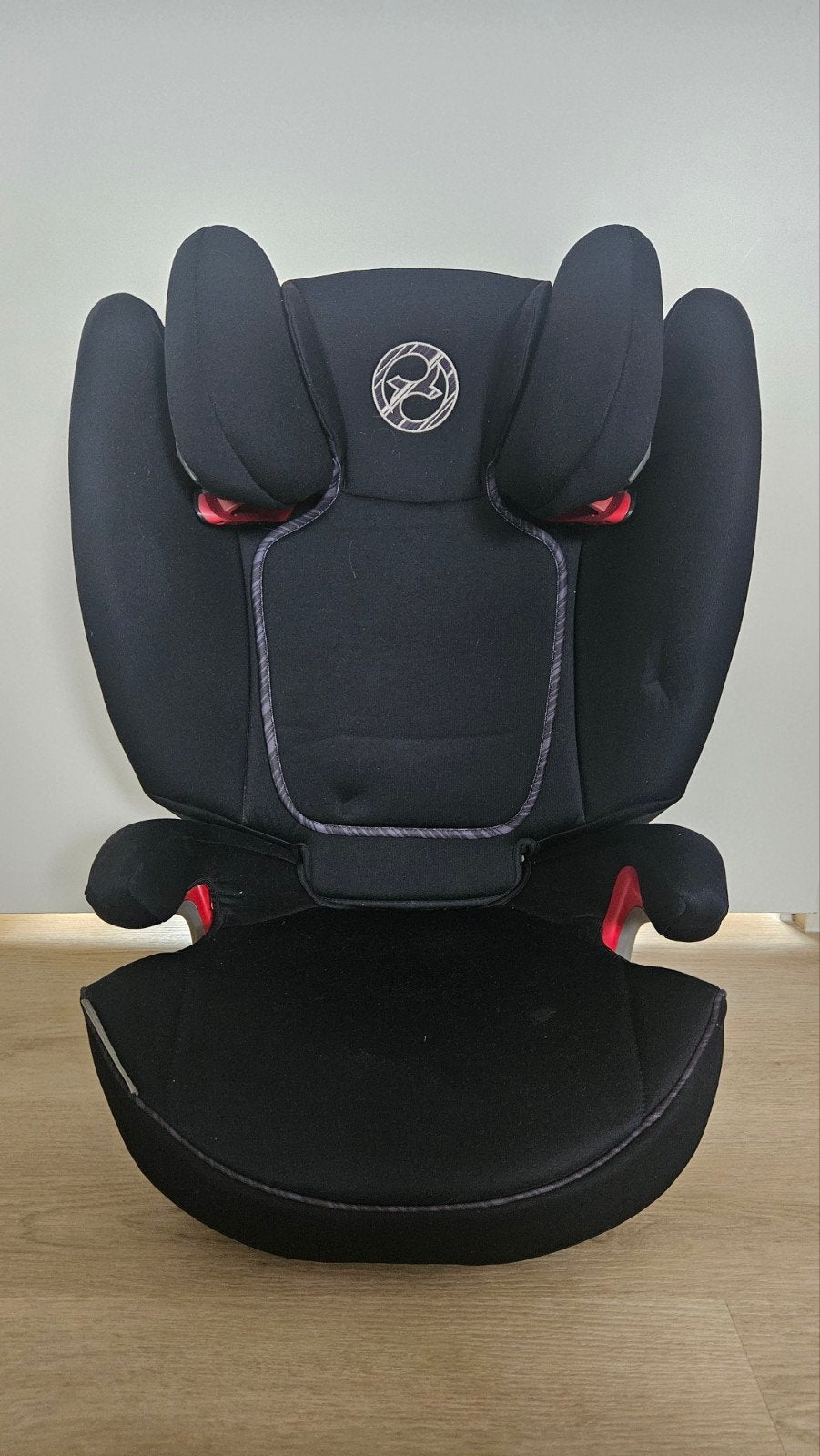 Cybex Solution S-Fix Autostoel - Zwart, Autogordel of Isofix, Gebruikt, 15 t/m 36 kg, Verstelbare rugleuning