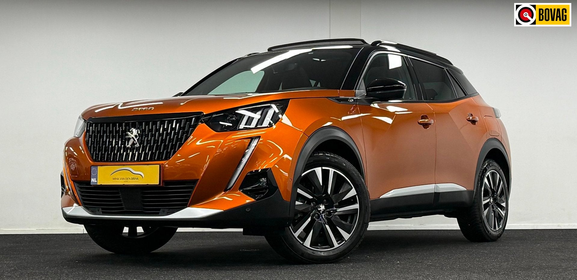 Peugeot 2008 1.2 PureTech GT-Line 155PK*Panodak*Navi*Camera*, Auto's, Gebruikt, Zwart, 155 pk, 3 cilinders